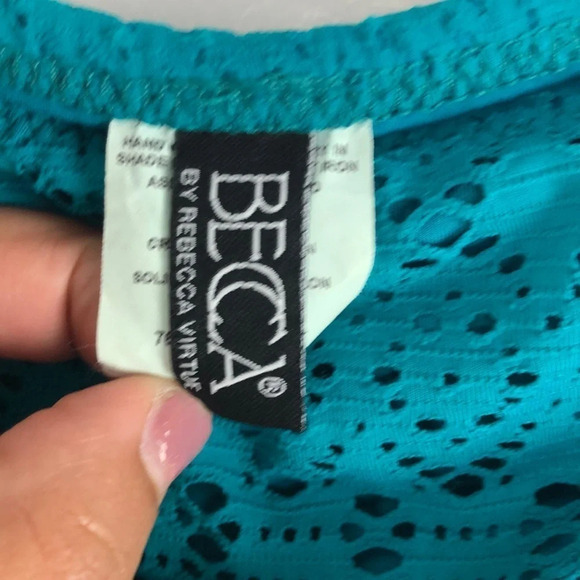 NEW BECCA By Rebecca Virtue Top L Bottom M Swimwear - Picture 14 of 14